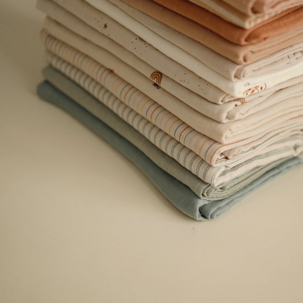 Mushie orgaaniline puuvillane musliinmähe päike