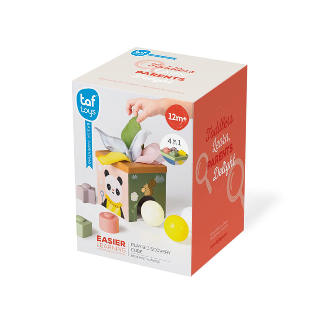 Taf Toys kahepoolne pehme raamat väikelastele "Lugu"