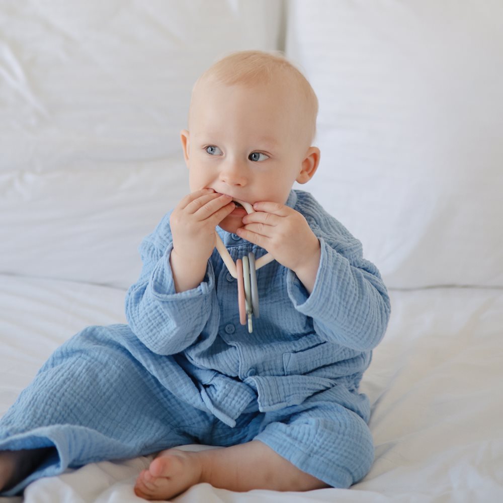 Mushie chewer – hammaste massaažirõngas (loodus)