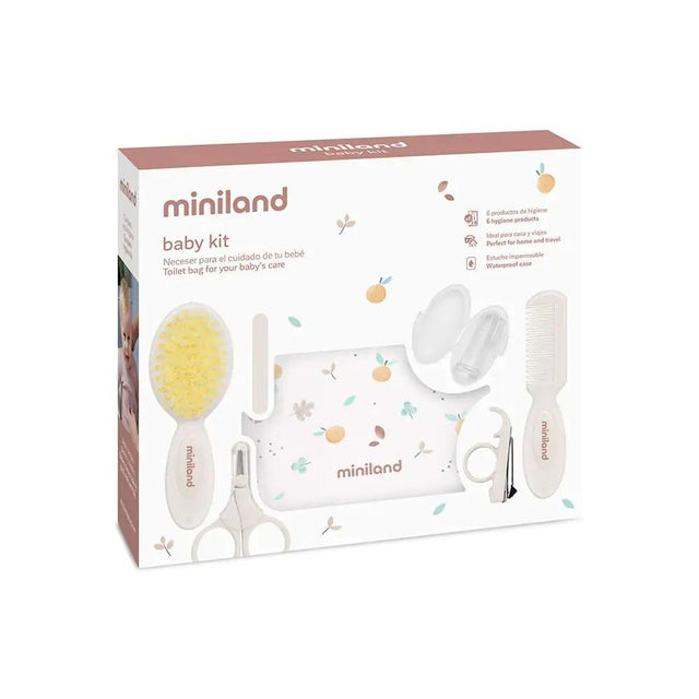 Miniland kūdikių priežiūros rinkinys Baby Kit Valencia White