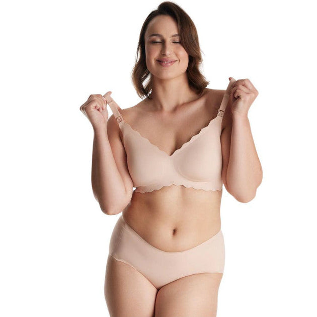 Carriwelli õmblusteta imetamisrinnahoidja / Original Nursing Bra Blue-Pink