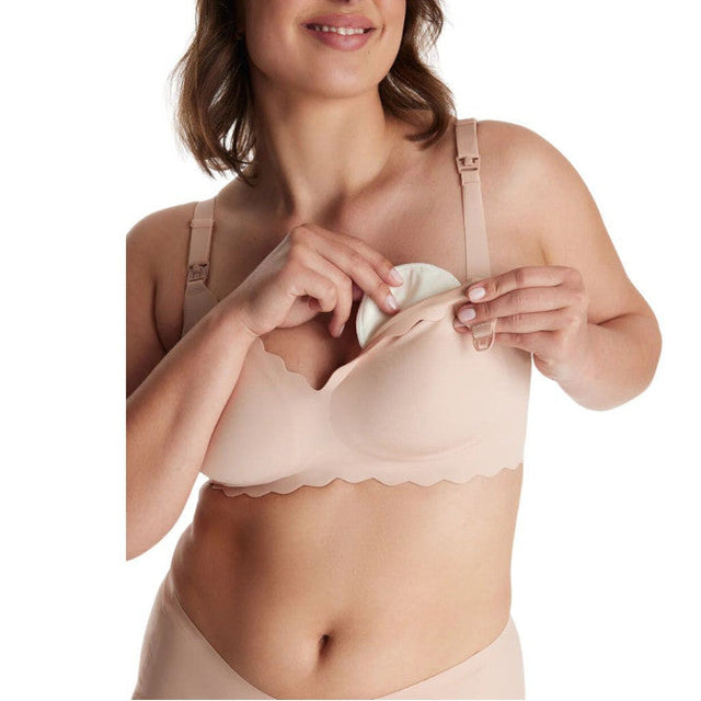 Carriwelli õmblusteta imetamisrinnahoidja / Original Nursing Bra Blue-Pink