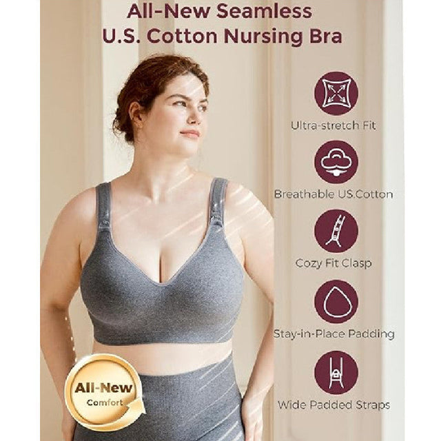 Carriwelli õmblusteta imetamisrinnahoidja / Original Nursing Bra Blue-Pink