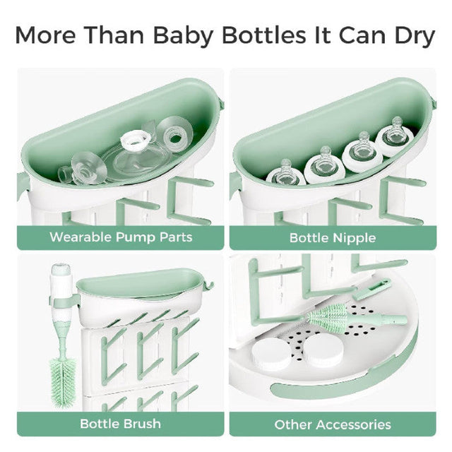 Munchkini harjakomplekt pudelite ja joogiklaaside pesemiseks