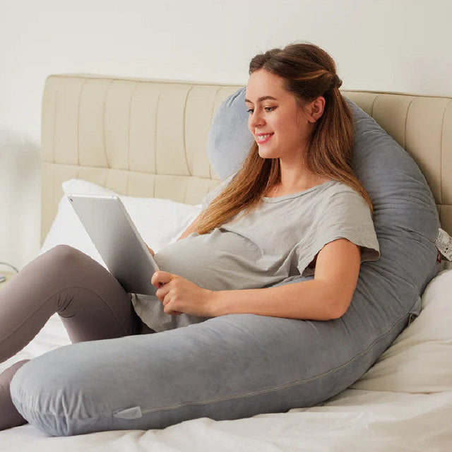 Doomoo Buddy toitmis- ja raseduspadi Tetra Jersey Green