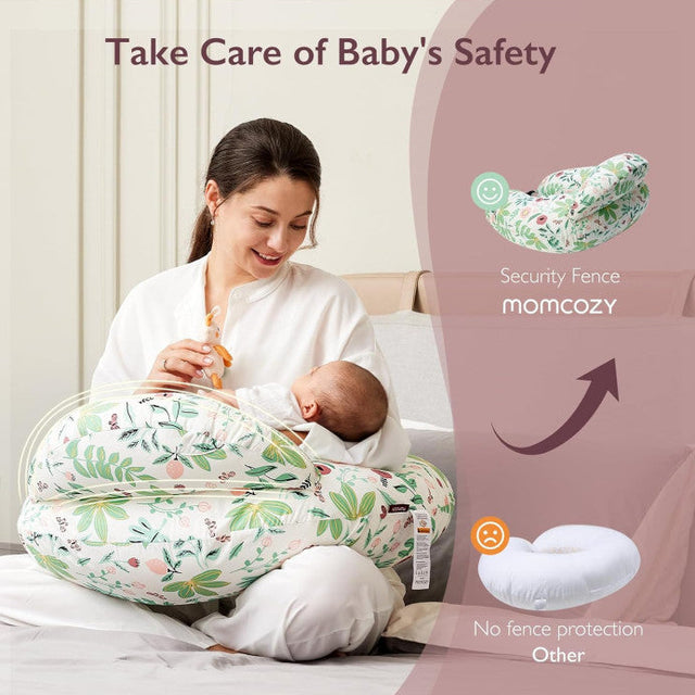 Doomoo Buddy toitmis- ja raseduspadi Tetra Jersey Green