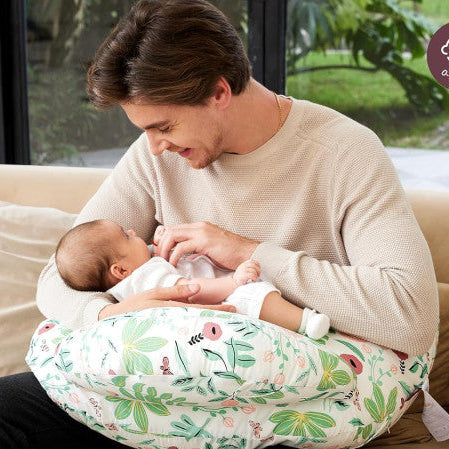 Doomoo Buddy toitmis- ja raseduspadi Tetra Jersey Green