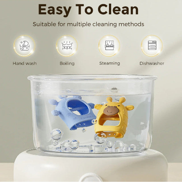 Mushie silikoonist närimispall Shifting Sand