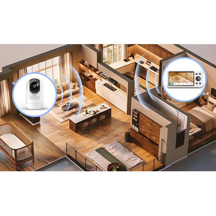 BBLUV Cäm HD video mobiilne lapsehoidja