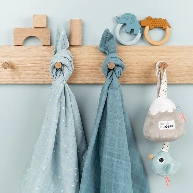 Deer muusikaline karussell peegliga "Sleepy" (sinine)