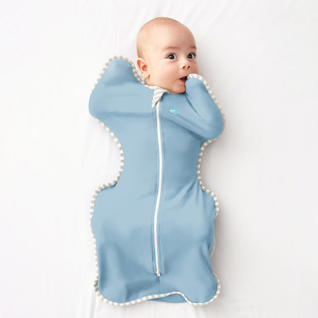 Love To Dream™ Swaddle Up™ miegmaišis Dusty Blue, TOG 1.0 , 1 etapas, S dydis