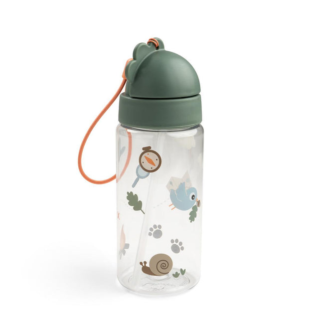 Done by Deer gertuvė su šiaudeliu Tiny Trails Green, 350 ml
