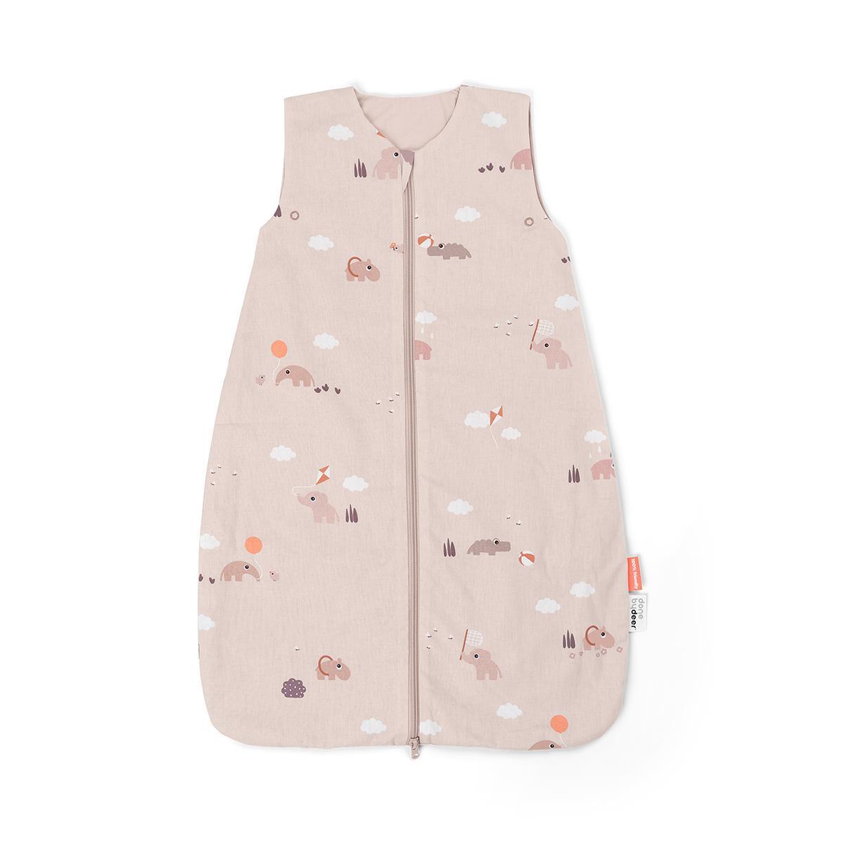 Done by Deer magamiskott beebile Tog 1.0 (GOTS Confetti Sand/Green)