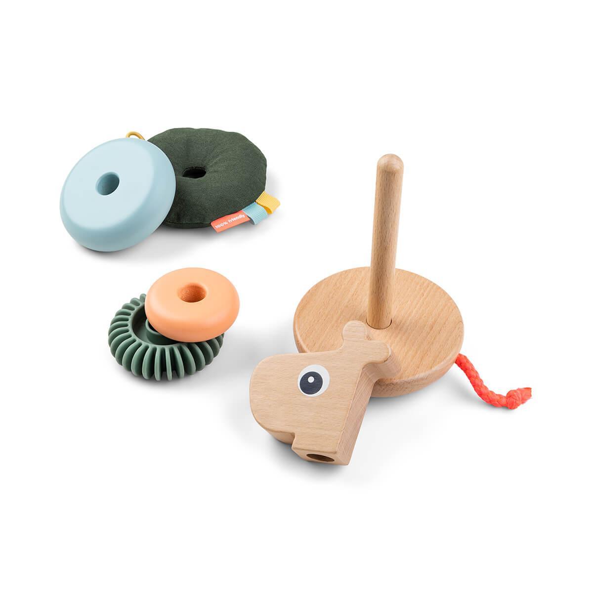 Taf Toys kahepoolne pehme raamat väikelastele "Lugu"
