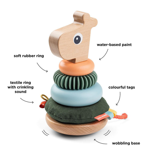 Taf Toys kahepoolne pehme raamat väikelastele "Lugu"