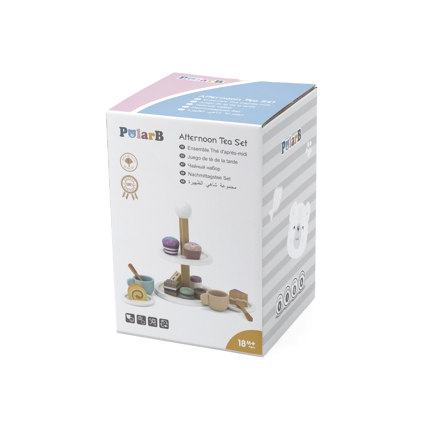 Taf Toys kahepoolne pehme raamat väikelastele "Lugu"