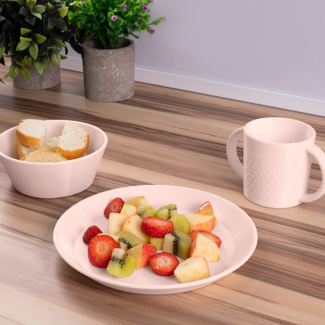 Miniland vaikiškų indų rinkinys Meal Set Round Candy 6 mėn.+
