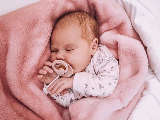 BIBS luti komplekt suurus 1 (0-6 kuud) Anatomical Ivory / Põsepuna