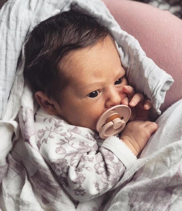 BIBS luti komplekt suurus 1 (0-6 kuud) Anatomical Ivory / Põsepuna