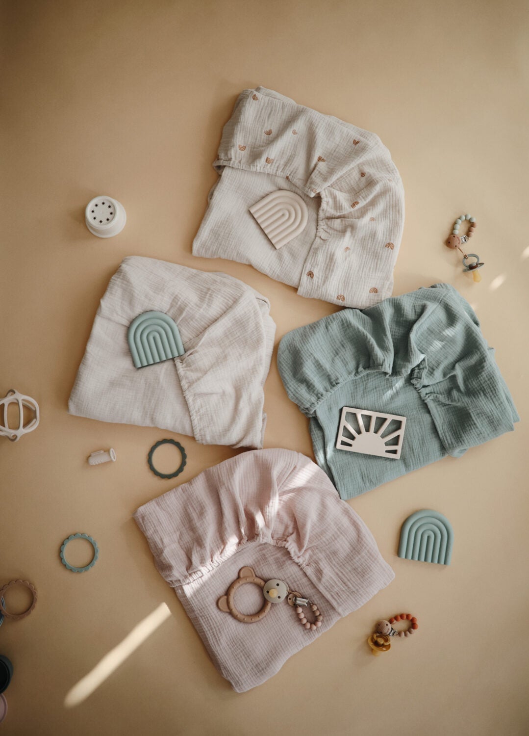 Mushie musliinplekk orgaanilisest puuvillast Natural