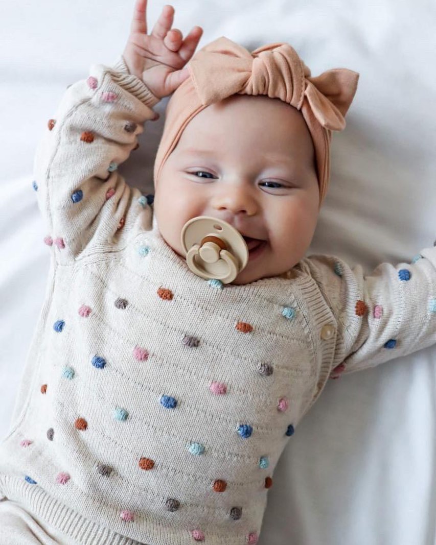 BIBS čiulptukų rinkinys 1 dydis (0 - 6 mėn.) Vanilla / Blush (4798718476370)