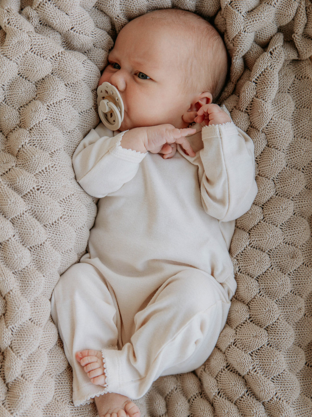 BIBS lutikomplekt suurus 1 (0-6 kuud) Boheme Pale Butter/Dusty Pink