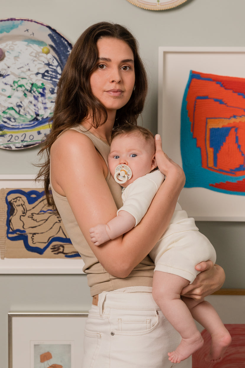 BIBS lutikomplekt suurus 1 (0 - 6 kuud) Liberty Eloise Sage Mix