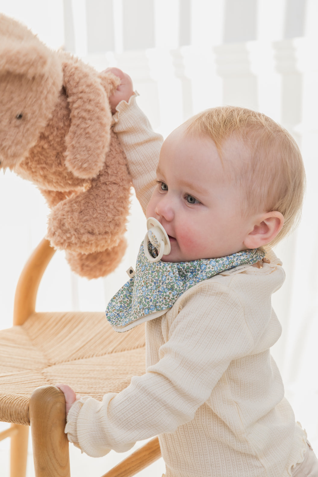 BIBS Liberty Bib Bandana kummel Capel Sage