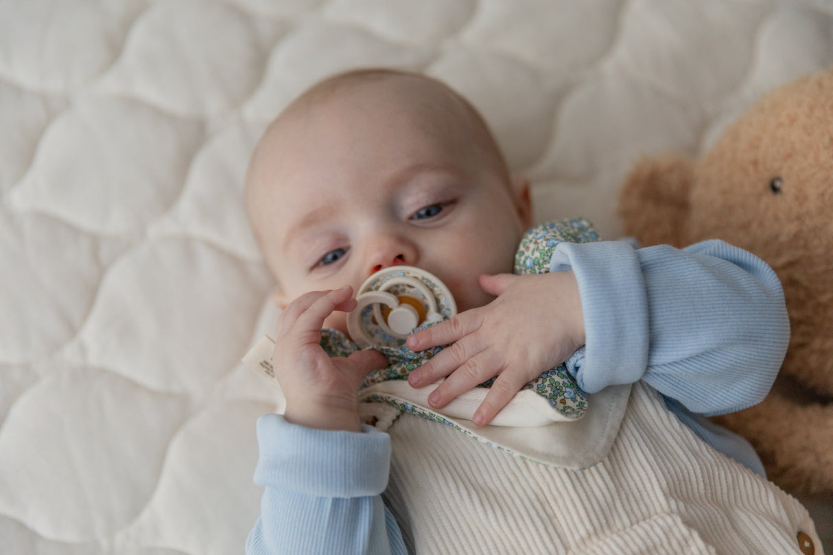 BIBS lutikomplekt suurus 1 (0-6 kuud) Liberty Chamomile Lawn Baby Blue Mix