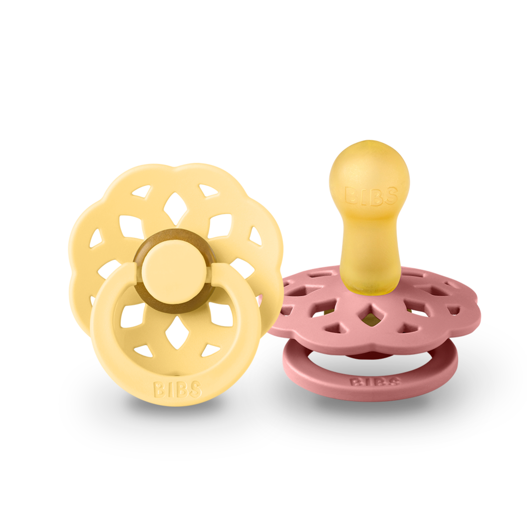 BIBS lutikomplekt suurus 1 (0-6 kuud) Boheme Pale Butter/Dusty Pink