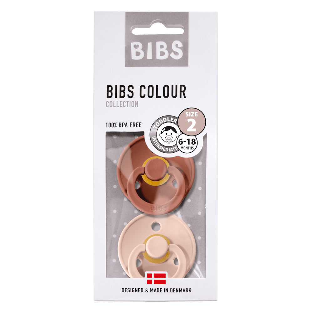 BIBS lutikomplekt suurus 1 (0 - 6 kuud) Woodchuck / Blush