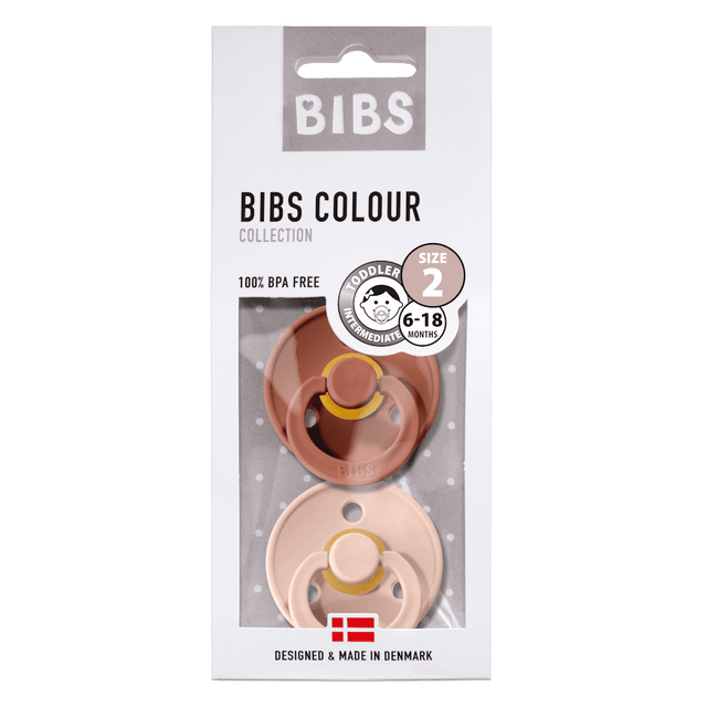 BIBS lutikomplekt suurus 1 (0 - 6 kuud) Woodchuck / Blush