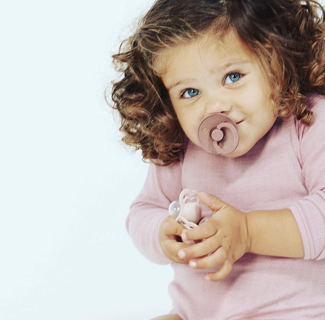 BIBS lutikomplekt suurus 1 (0 - 6 kuud) Woodchuck / Blush