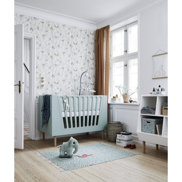 Deer muusikaline karussell peegliga "Sleepy" (sinine)