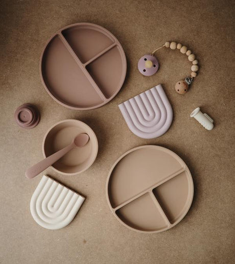 Mushie närimisroosa vikerkaar (Mauve)