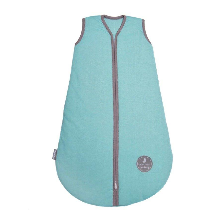 Natulino SuperLite ühekihiline beebi magamiskott (naturaalne piparmünt / soe hall värv)