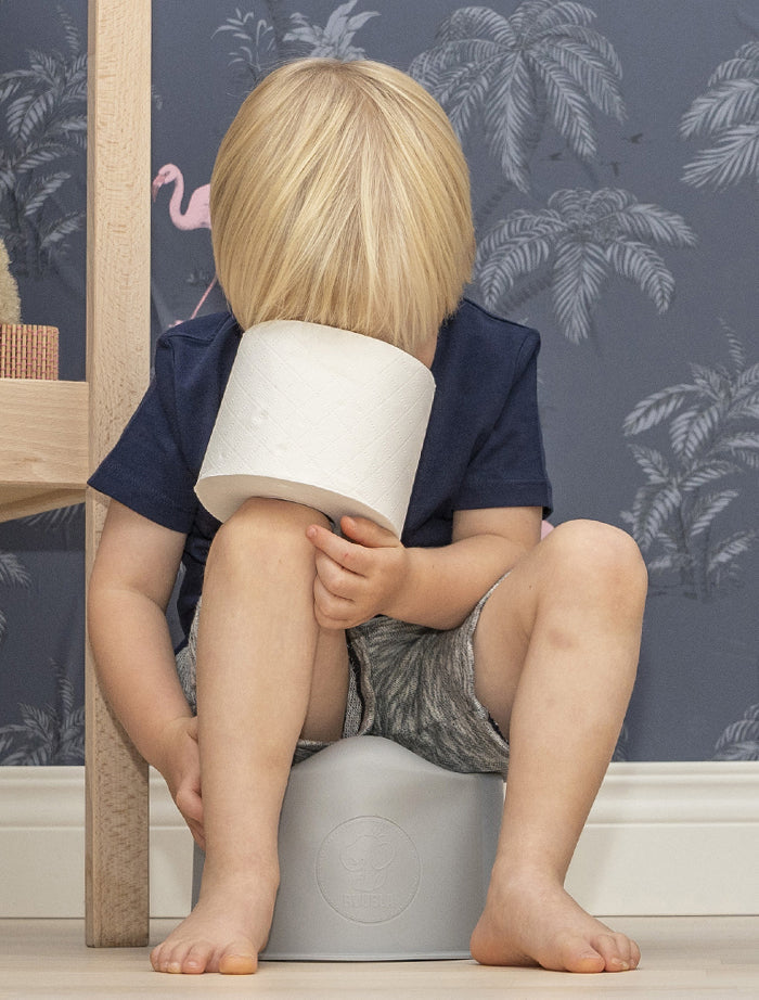 Buubla kokkupandav ööpott koju ja reisile (raudhall)