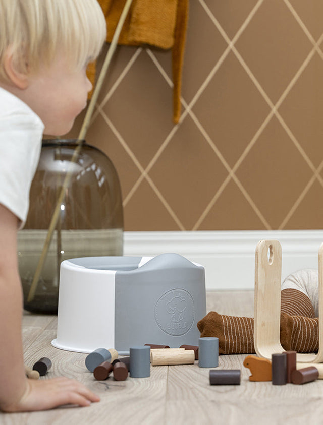 Buubla kokkupandav ööpott koju ja reisile (tolmusroosa)