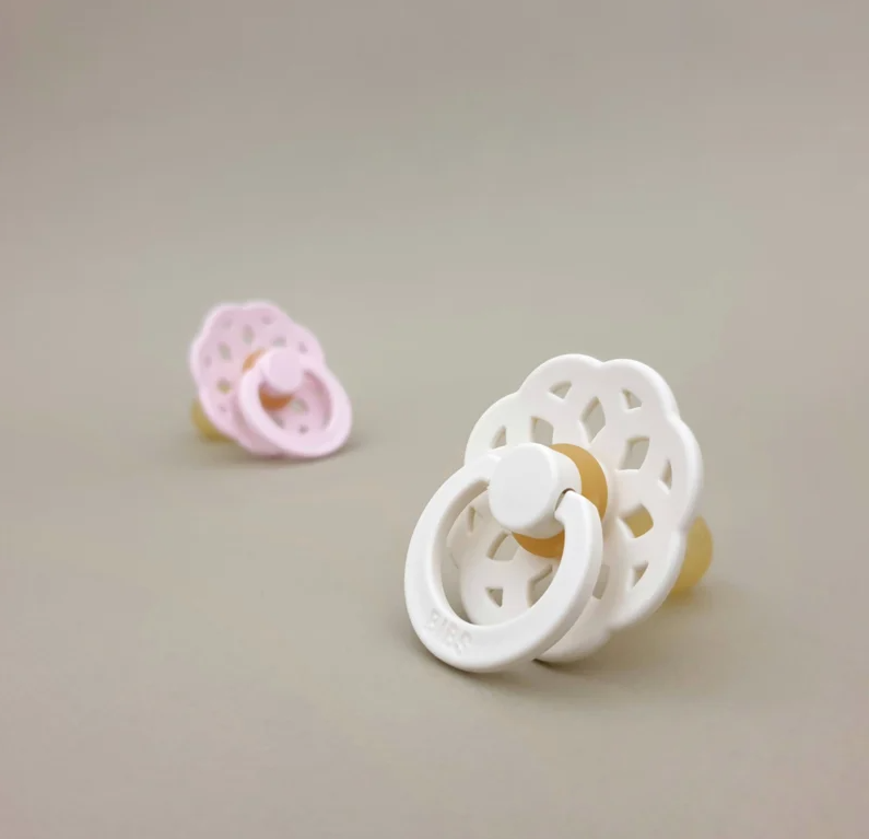 BIBS lutikomplekt suurus 2 (6-18 kuud) Boheme Ivory/Blossom