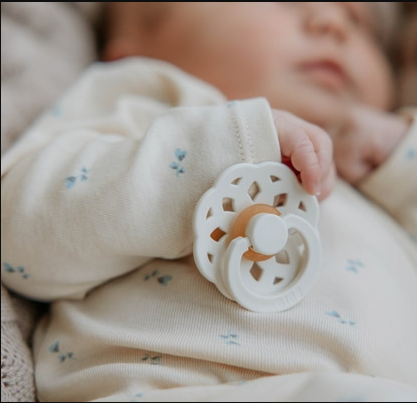 BIBS lutikomplekt suurus 1 (0 - 6 kuud) Boheme White/Sunshine