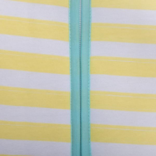 Natulino BabyComfort dvisluoksnis kūdikių miegmaišis (yellow stripes / mint spalva) (2147175858249)