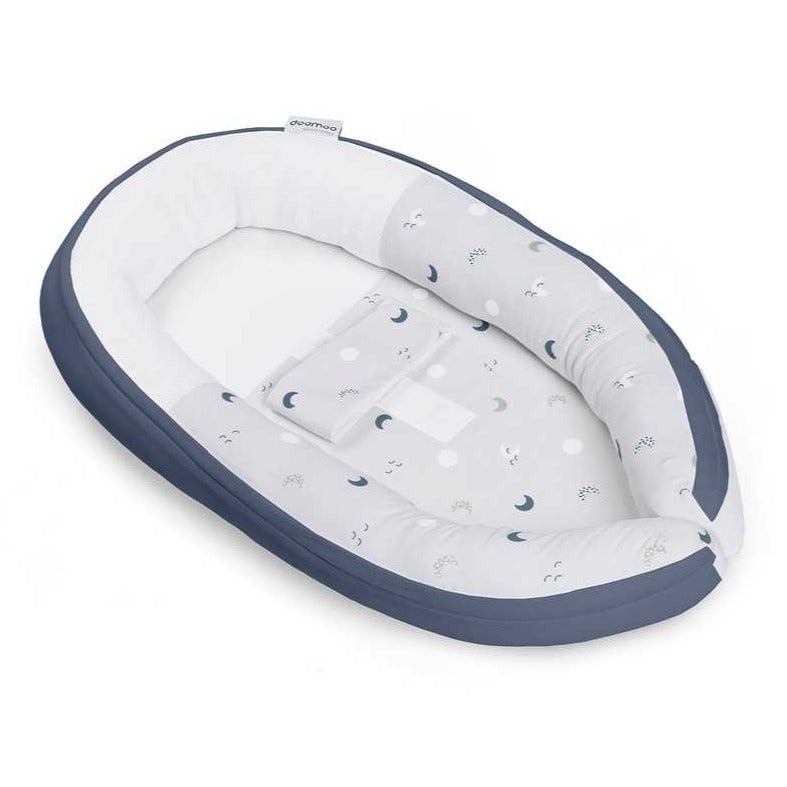 Doomoo beebipesa "Doomoo Cocoon Blue Grey Moon"