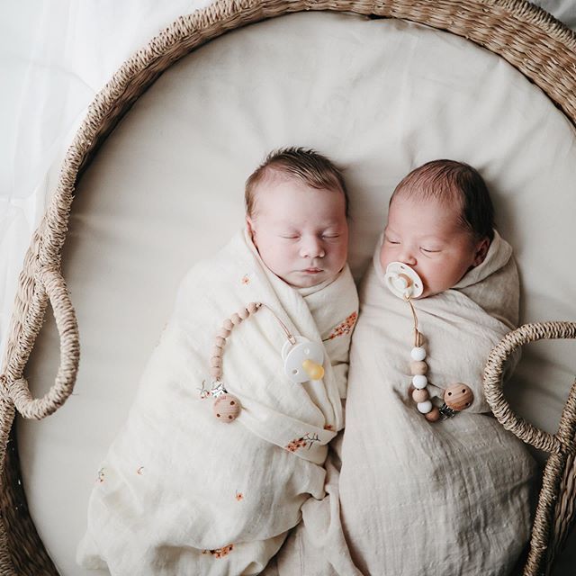 Mushie orgaanilise puuvillase musliinmähe naturaalsed triibud