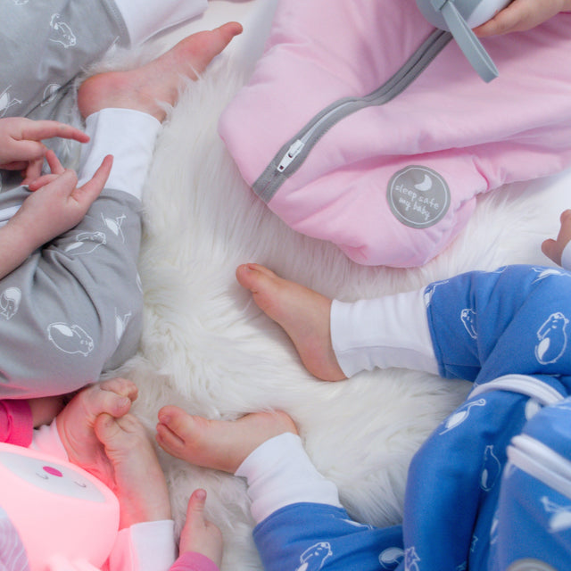 Natulino LITTLE WALKERS ühekihiline beebi magamiskott Animals Grey & White