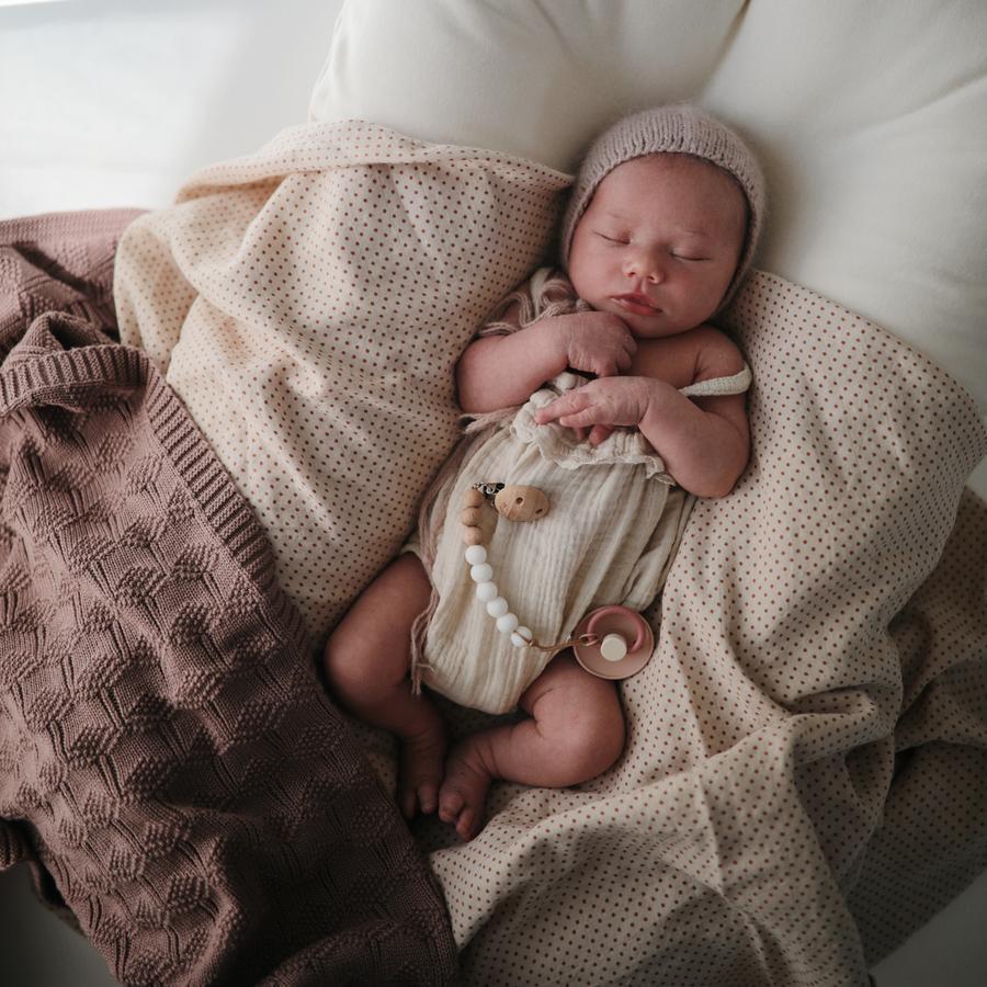 Langevate tähtede Mushie orgaaniline puuvillane musliinmähe