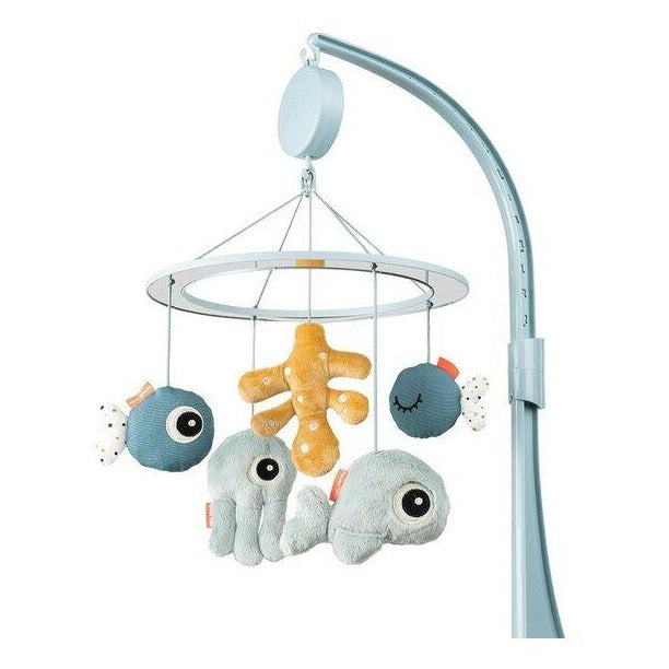 Deer muusikaline karussell peegliga "Mere sõbrad" (sinine)