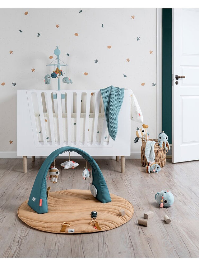 Deer muusikaline karussell peegliga "Mere sõbrad" (sinine)