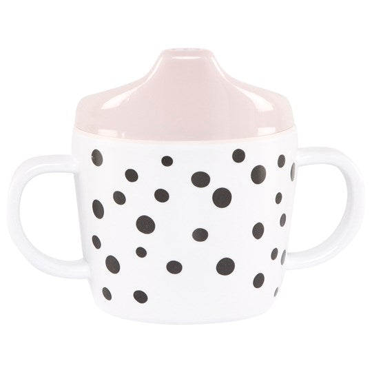 Done by Deer puodelis "Laimingieji taškučiai" / "Happy Dots" (pilkas, mėlynas arba pudrinis) (2132078329929)