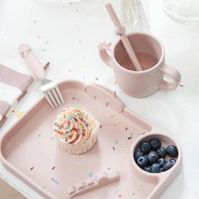 Deer Peekaboo silikoonist kõrrekomplekt