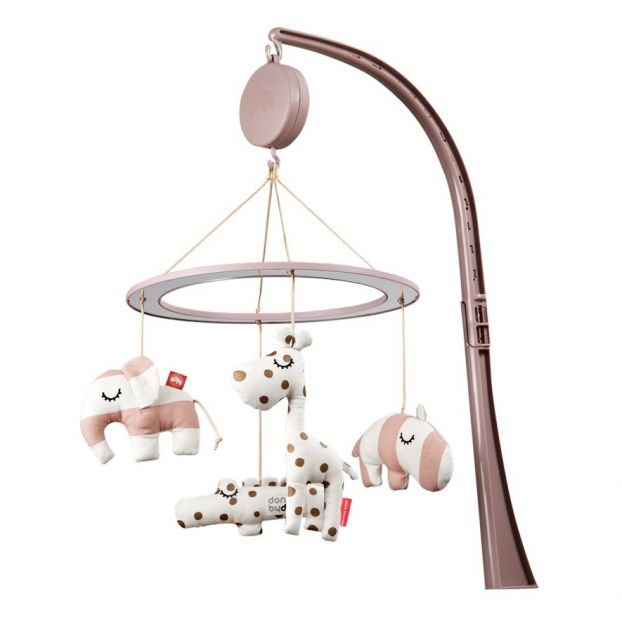 Deer muusikaline karussell peegliga "Sleepy" (pulber)